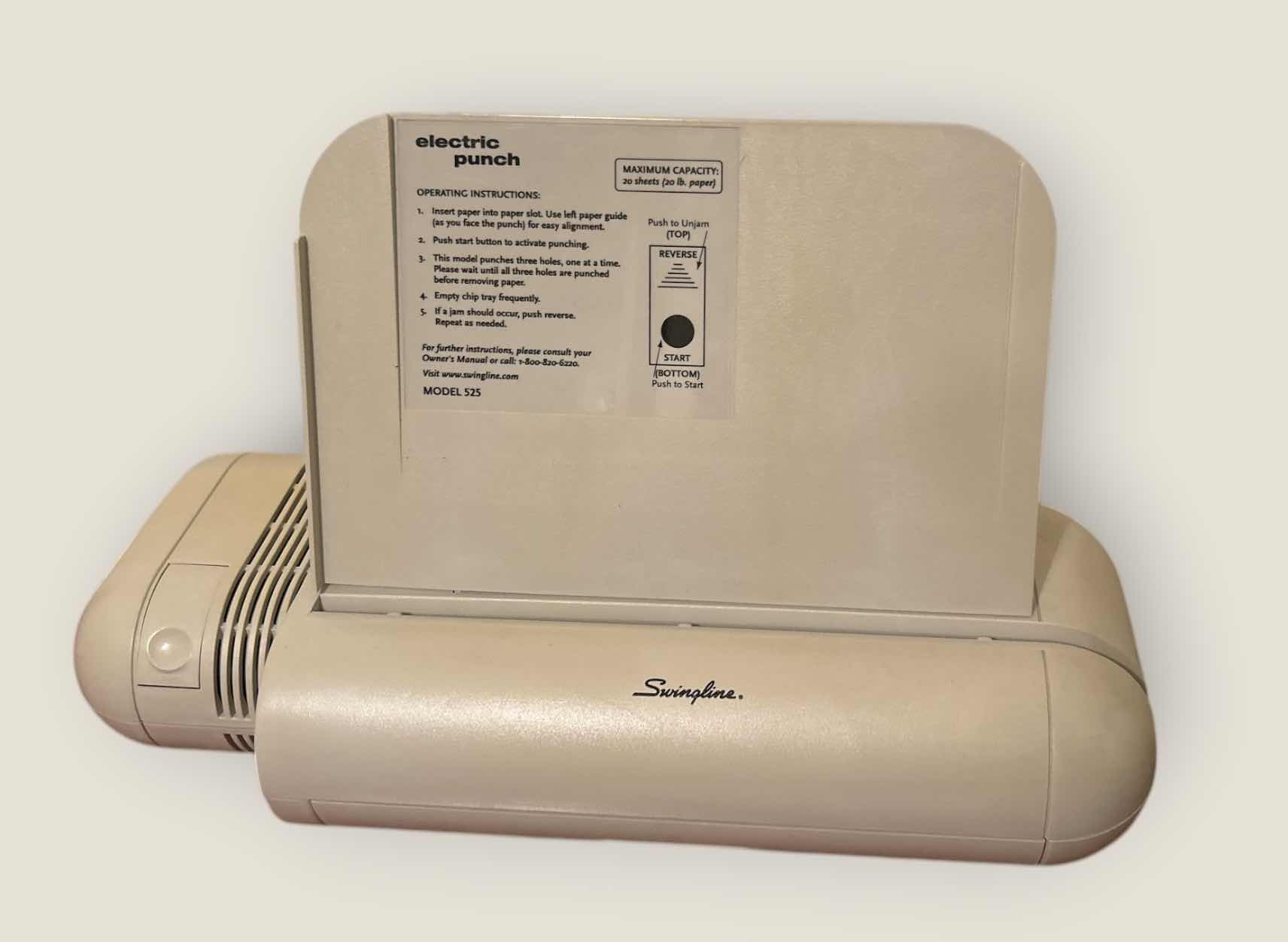 Photo 1 of SWINGLINE ELECTRIC HOLE PUNCH