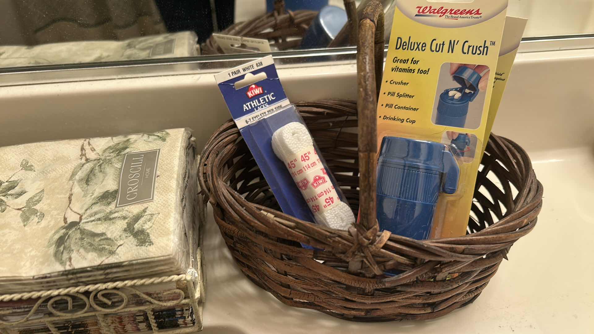 Photo 1 of CONTENTS ON BATHROOM SHELF