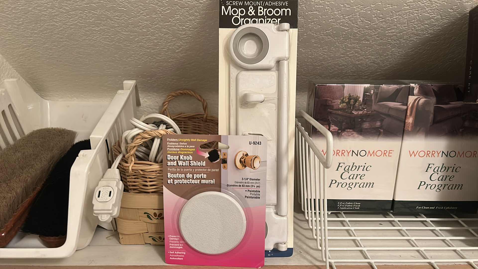 Photo 1 of CONTENTS ON SHELF IN LAUNDRY ROOM- ROD & HANGERS