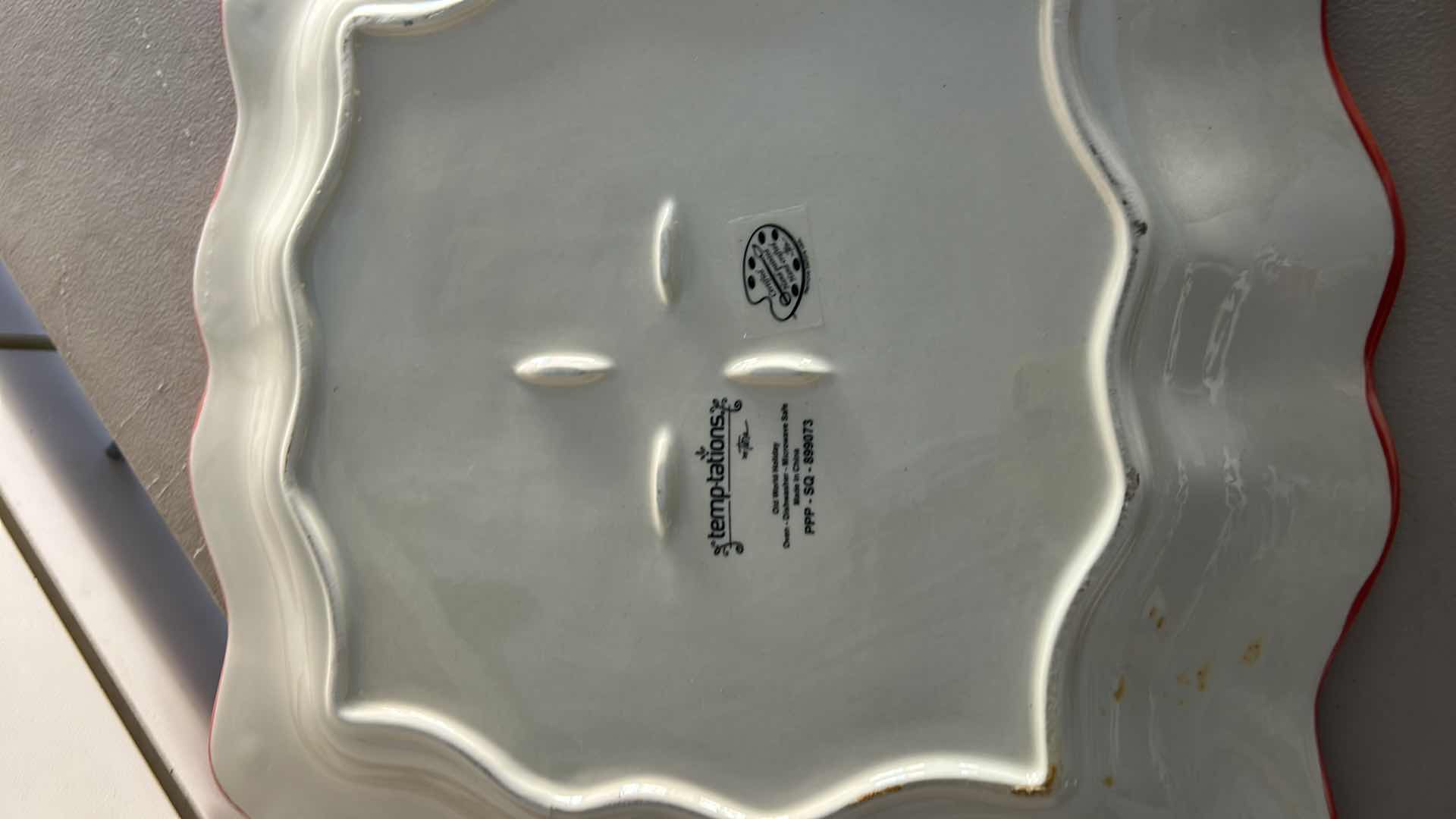 Photo 1 of CHRISTMAS PLATTER, TINS AND CANDLE