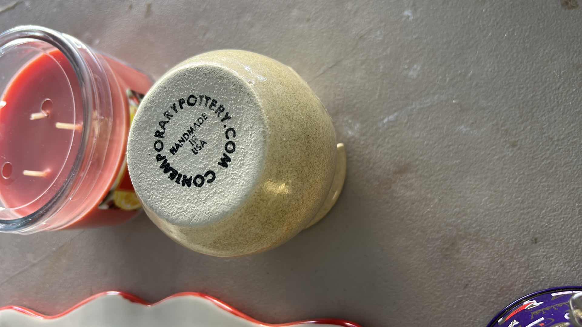 Photo 1 of CHRISTMAS PLATTER, TINS AND CANDLE