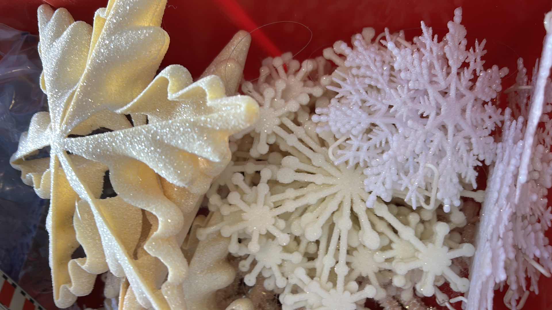 Photo 1 of TOTE WITH CHRISTMAS DECOR