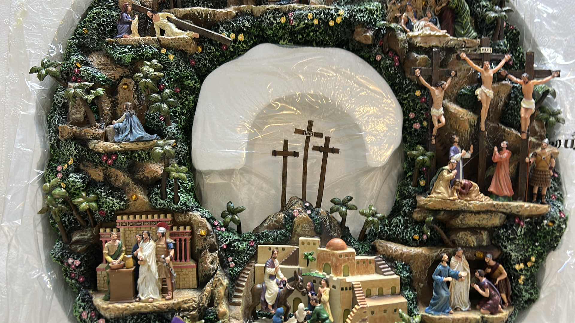 Photo 1 of THOMAS KINKADE FAITH WREATH WITH COA