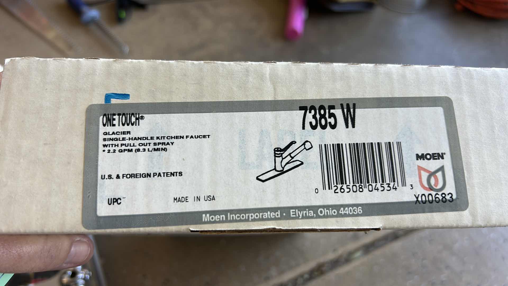 Photo 1 of NEW MOEN SINGLE HANDLE KITCHEN FAUCET