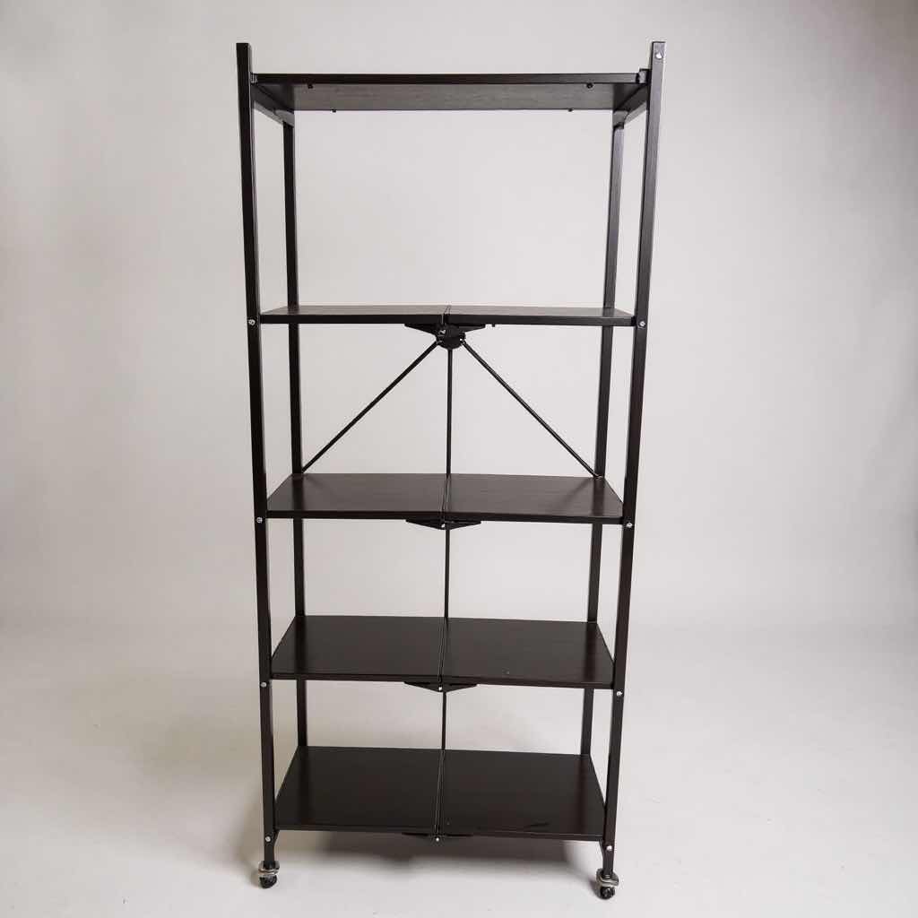 Photo 1 of BROWN METAL FOLDING RACK 23"X 64"
