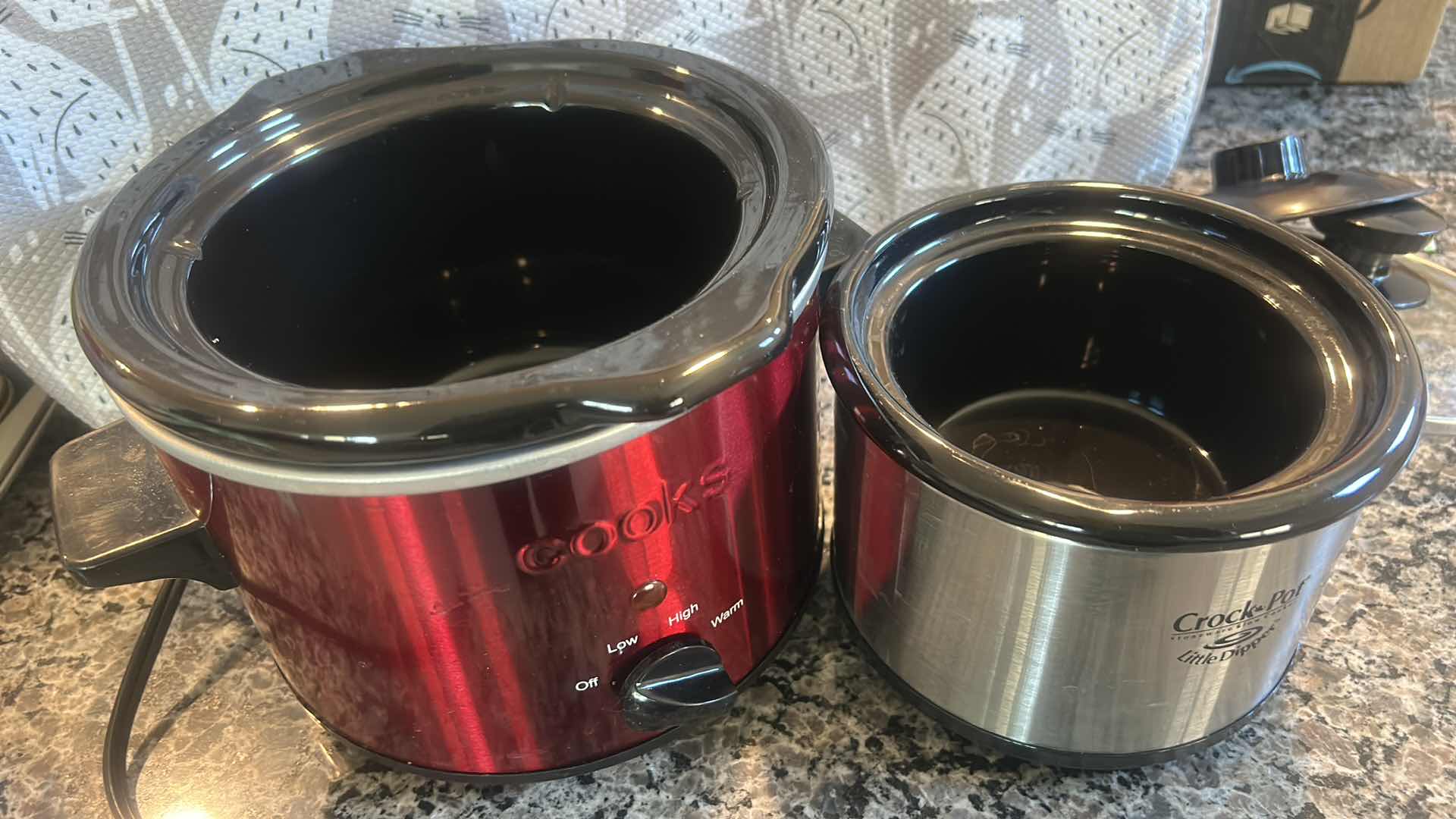 Photo 1 of 2 SMALL CROCKPOTS