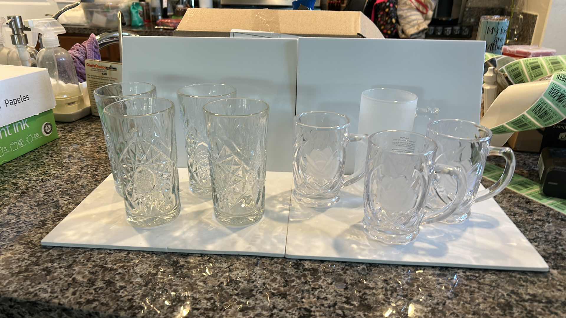 Photo 1 of CRYSTAL GLASSES