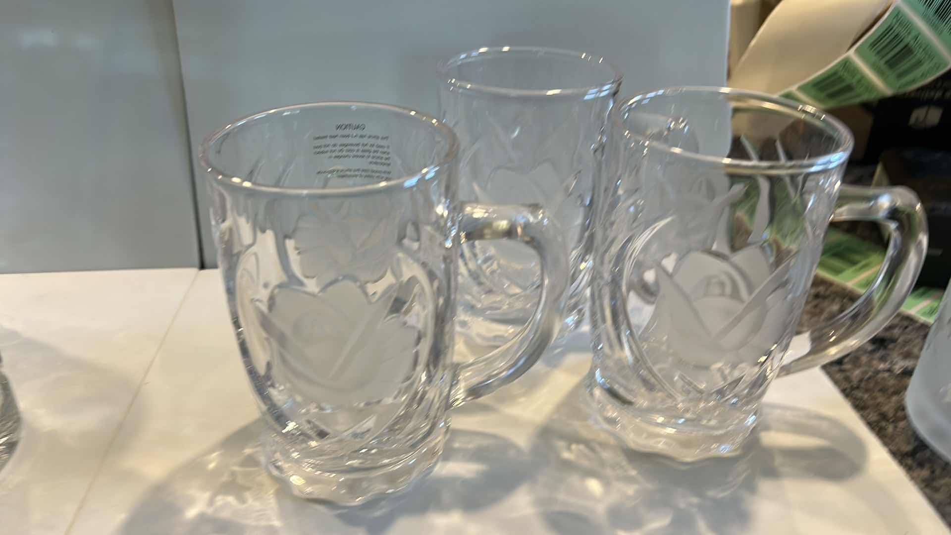 Photo 1 of CRYSTAL GLASSES