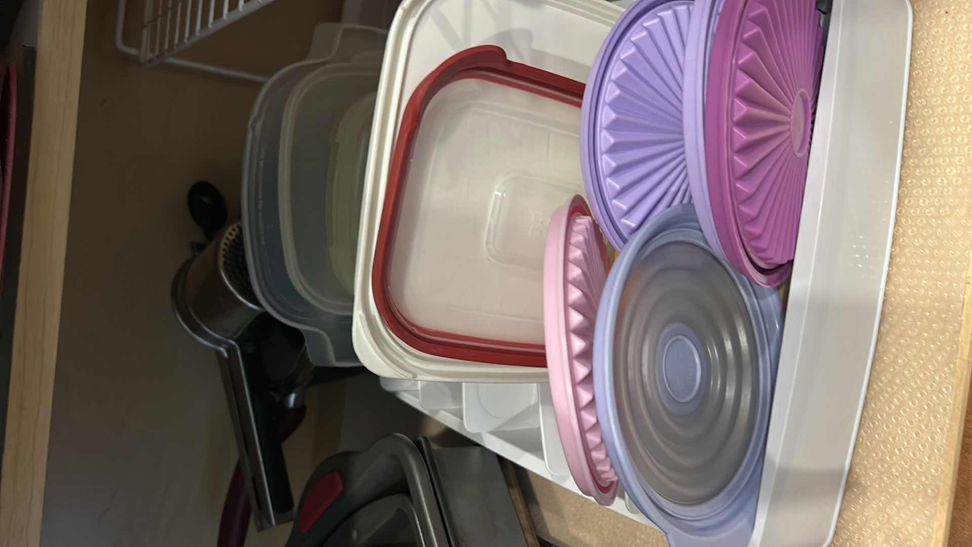 Photo 1 of CONTENTS OF TWO CABINETS IN KITCHEN