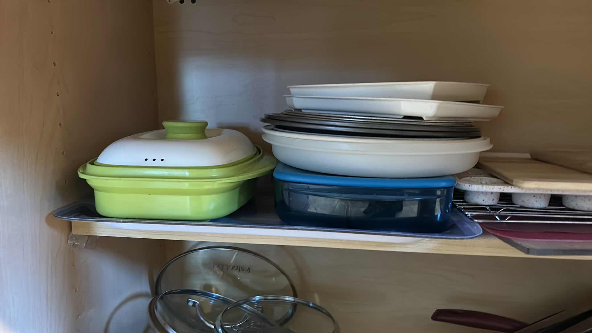 Photo 1 of CONTENTS OF TWO CABINETS IN KITCHEN