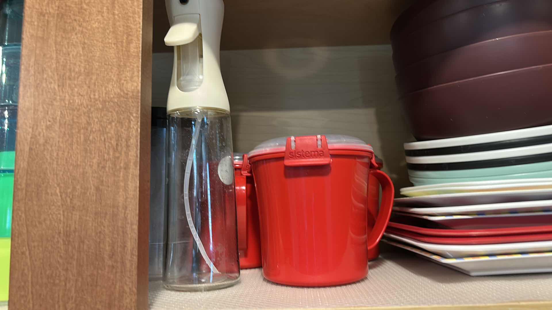 Photo 1 of CONTENTS ON TWO SHELVES IN KITCHEN