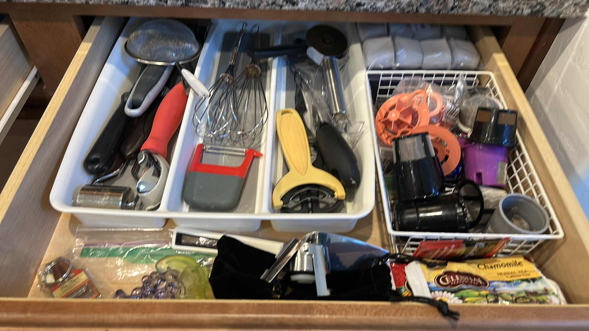 Photo 1 of CONTENTS OF TWO DRAWERS IN KITCHEN