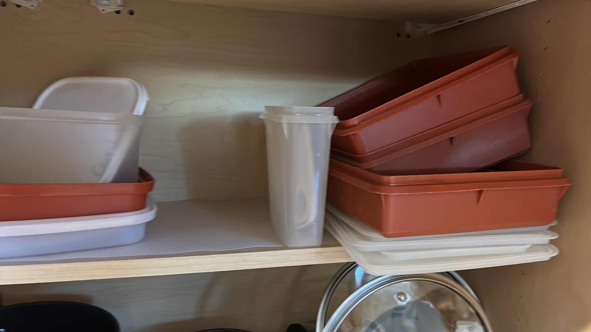 Photo 1 of CONTENTS OF TWO SHELVES IN KITCHEN