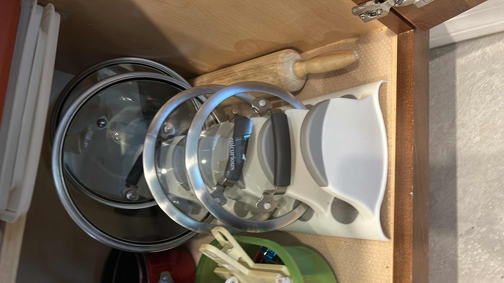 Photo 1 of CONTENTS OF TWO SHELVES IN KITCHEN