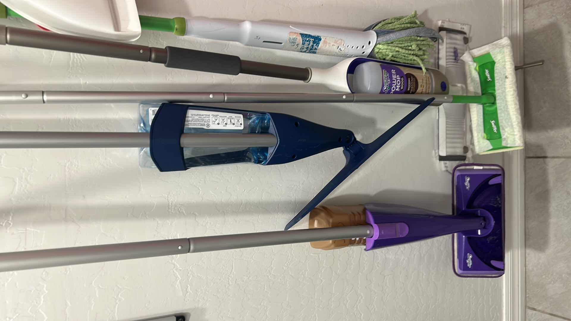 Photo 1 of ASSORTED FLOOR CLEANING SUPPLIES