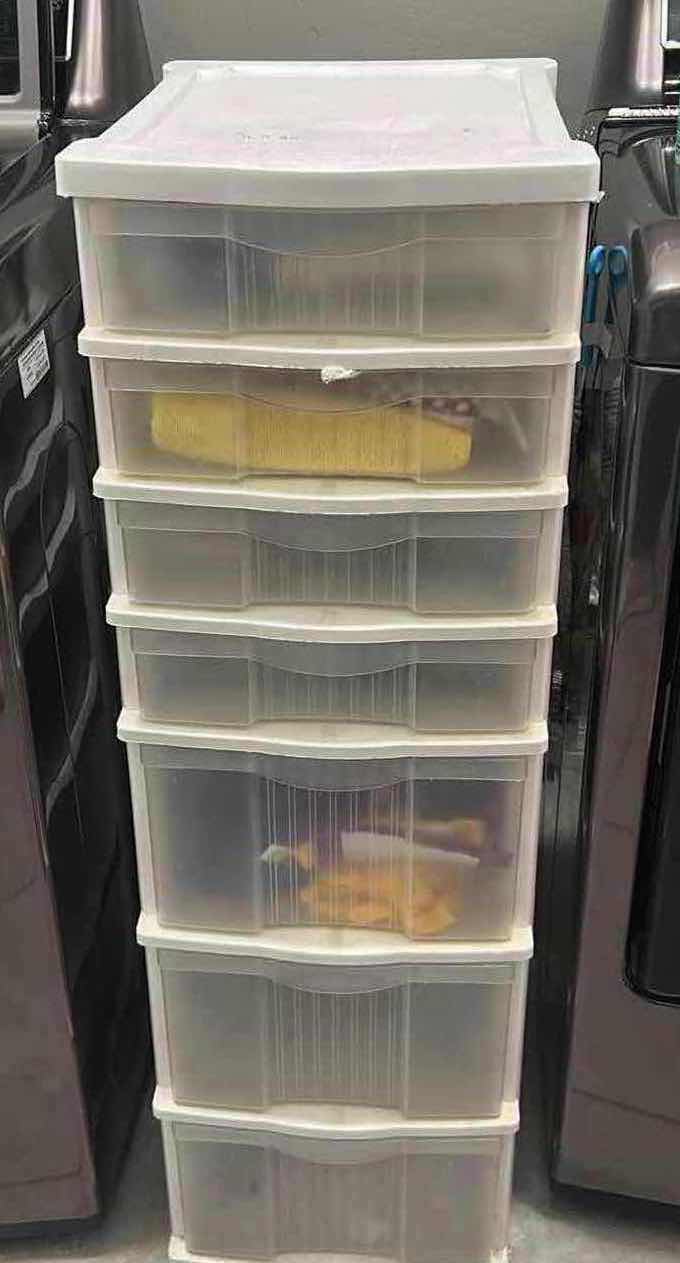 Photo 1 of 7 DRAWER PLASTIC SHELVES ONLY