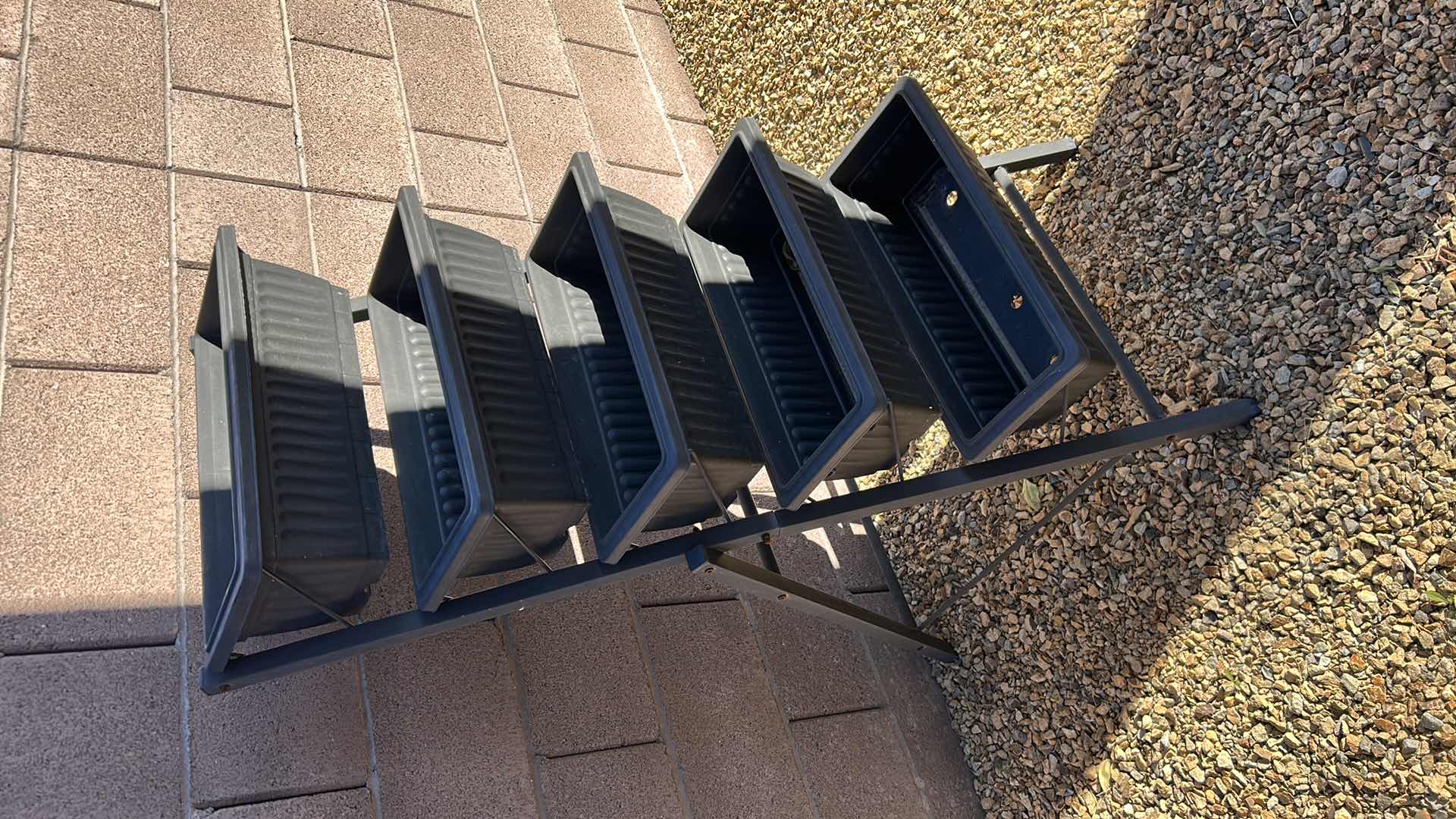 Photo 1 of 5- LEVEL METAL PLANT STAND