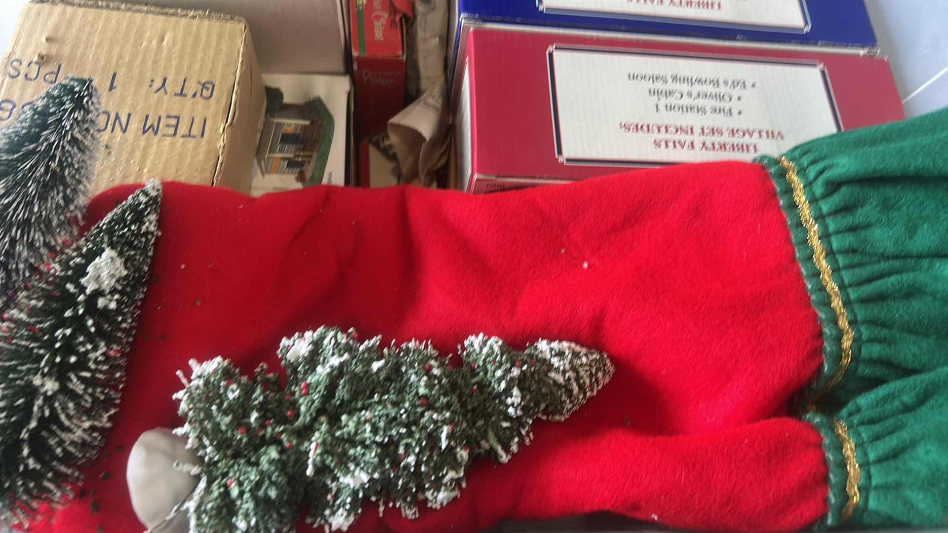 Photo 1 of BOX FULL OF HOLIDAY DECOR