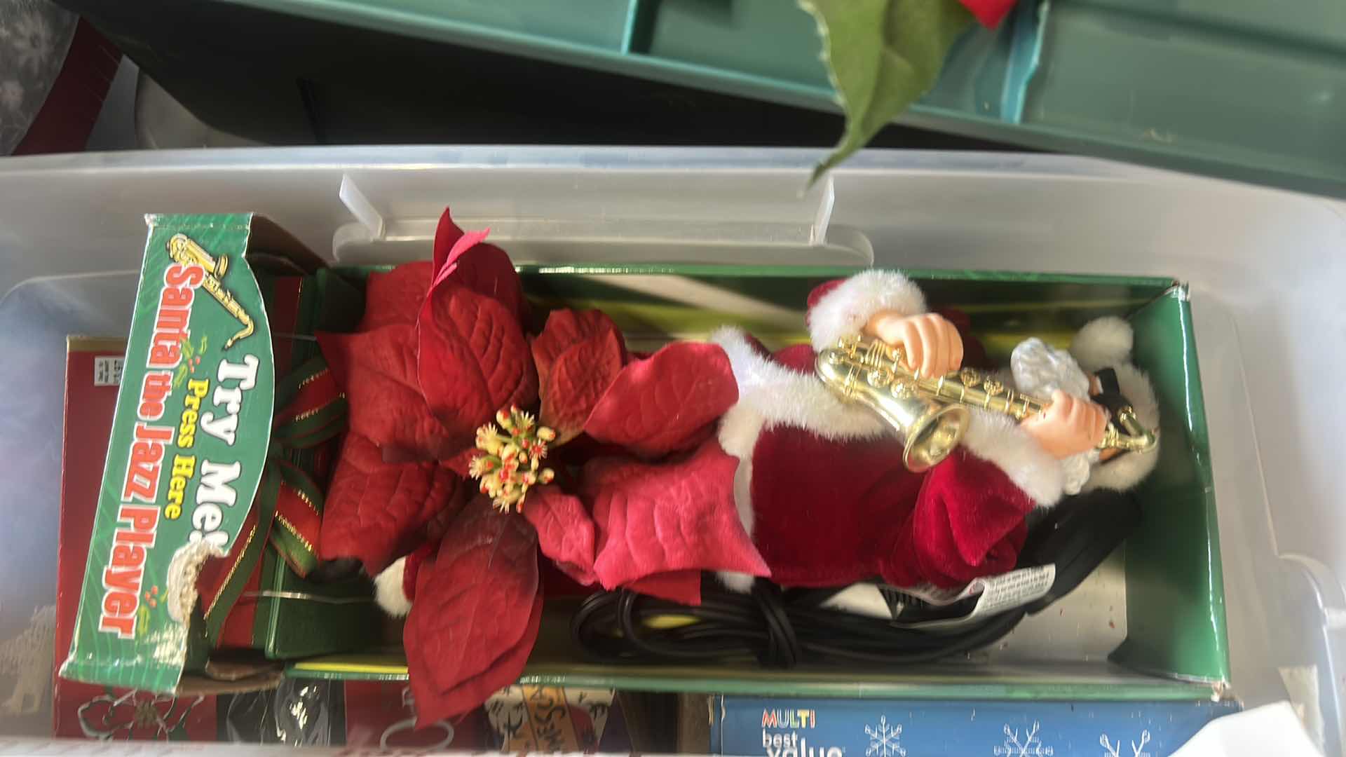 Photo 1 of BOX FULL OF HOLIDAY DECOR