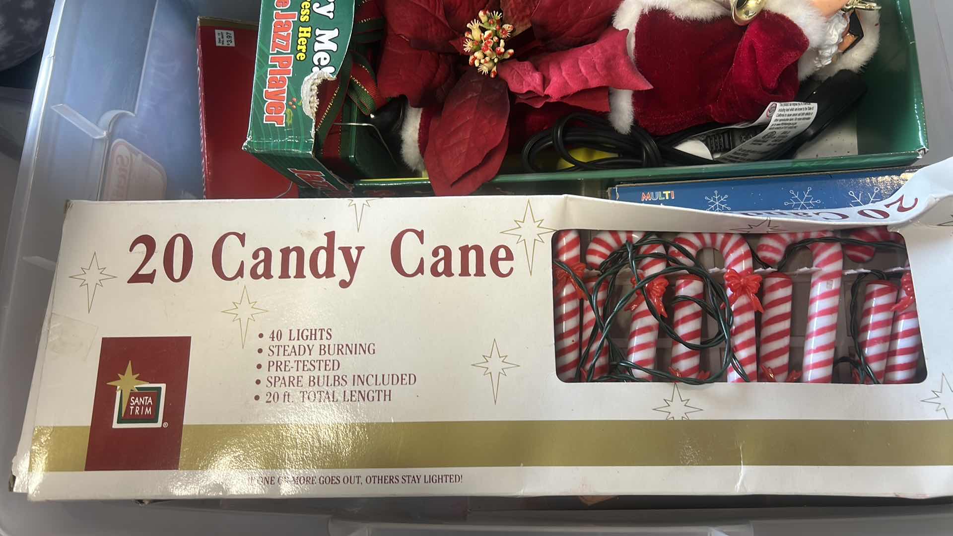 Photo 1 of BOX FULL OF HOLIDAY DECOR