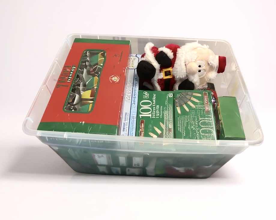 Photo 1 of BOX FULL OF HOLIDAY DECOR