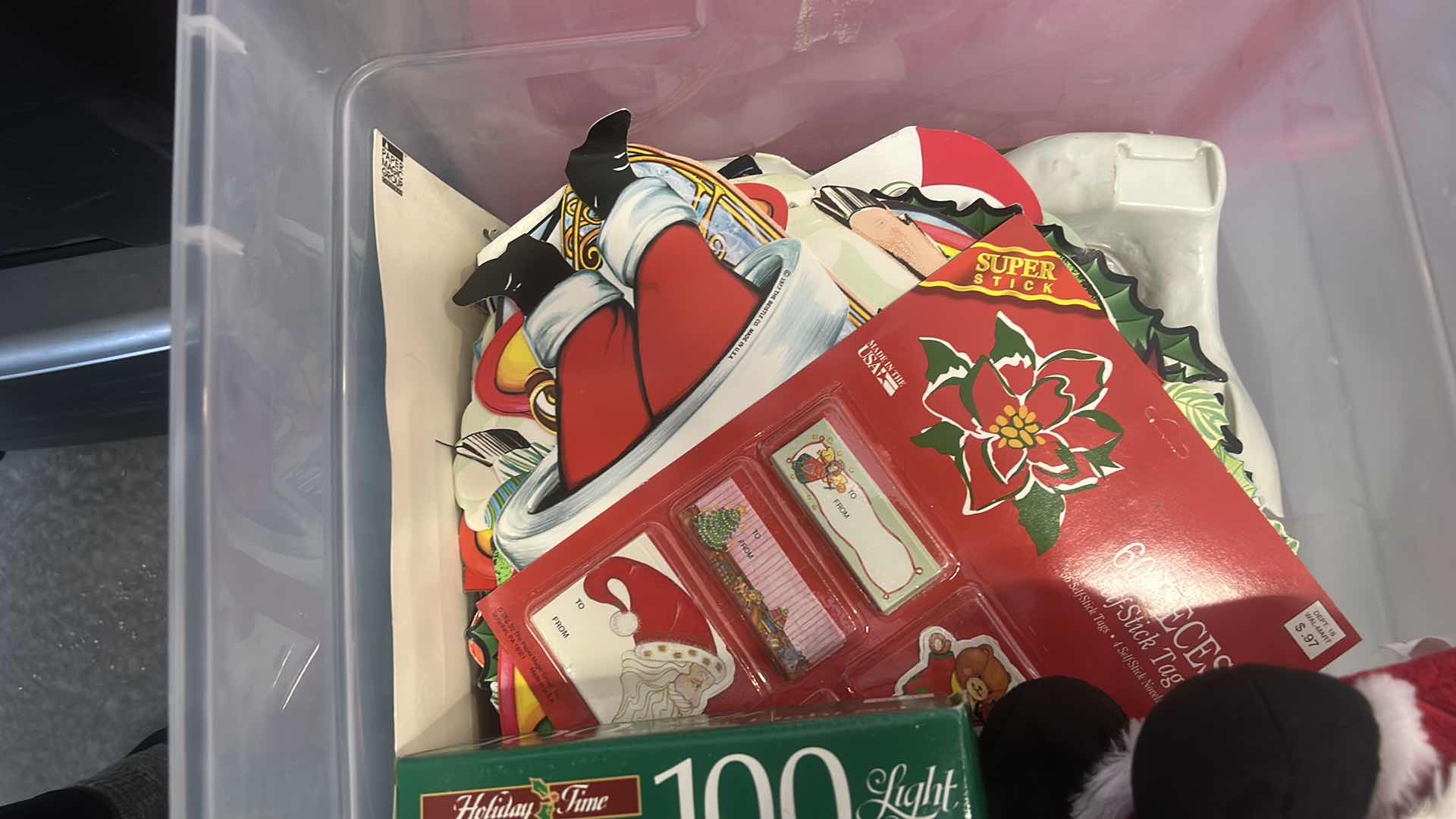 Photo 1 of BOX FULL OF HOLIDAY DECOR