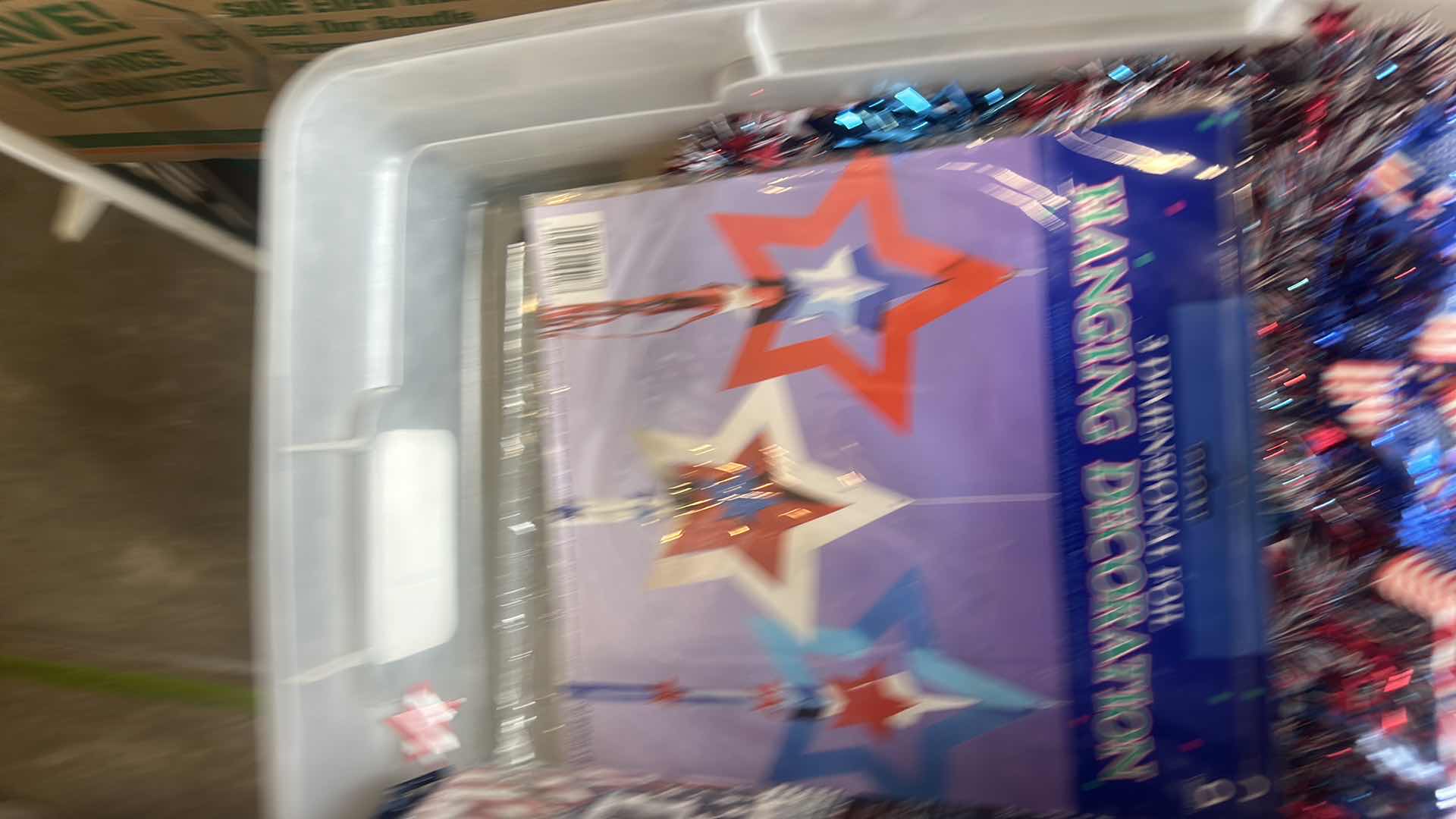 Photo 1 of BOX FULL OF HOLIDAY DECOR