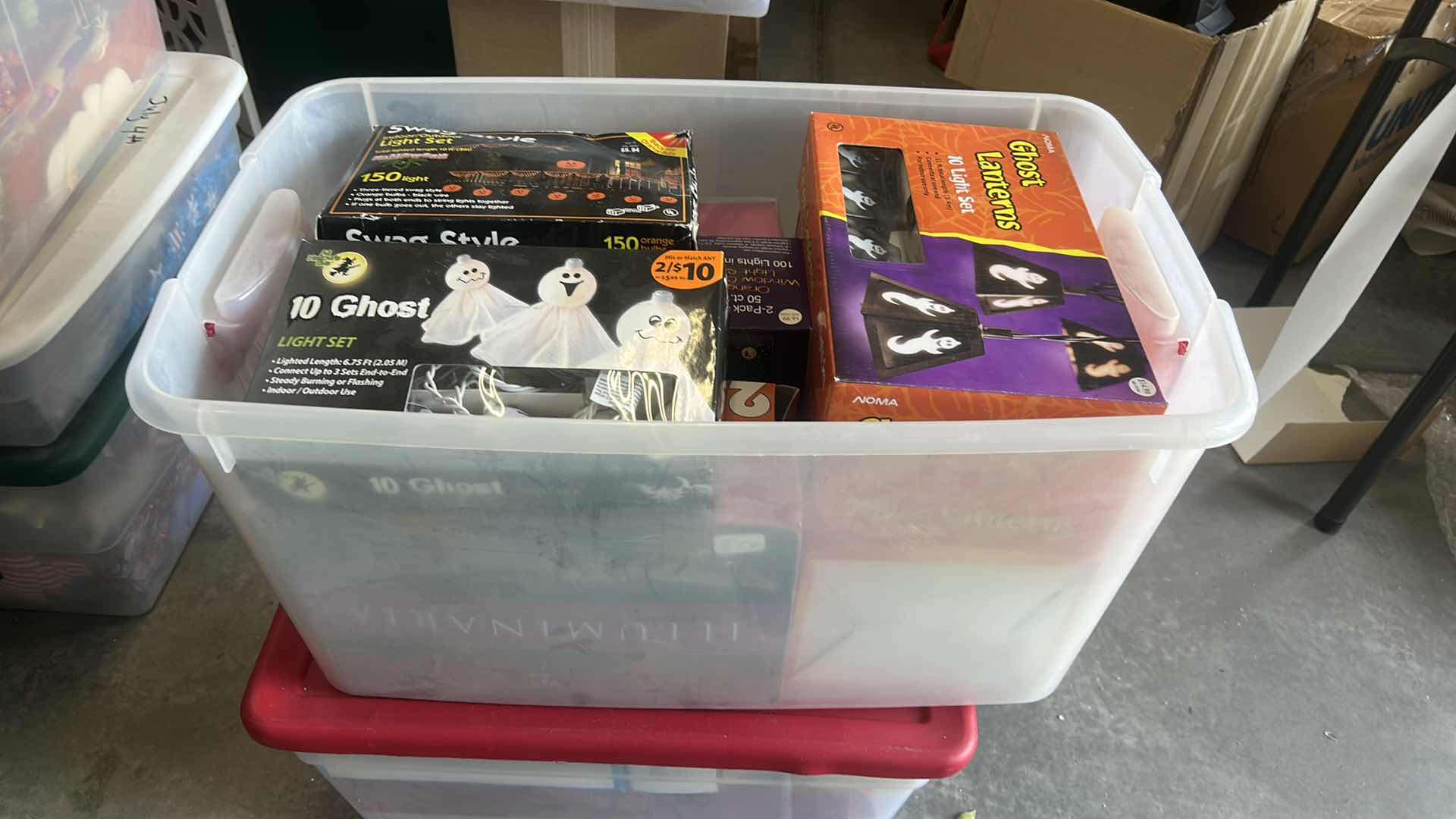 Photo 1 of BOX FULL OF HOLIDAY DECOR