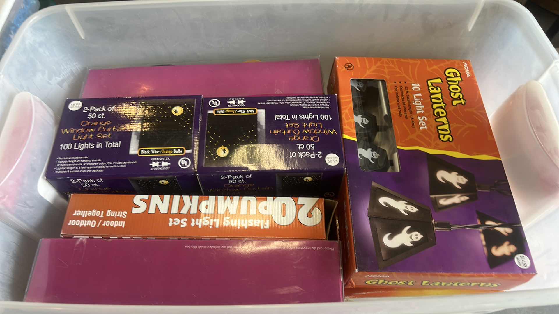 Photo 1 of BOX FULL OF HOLIDAY DECOR