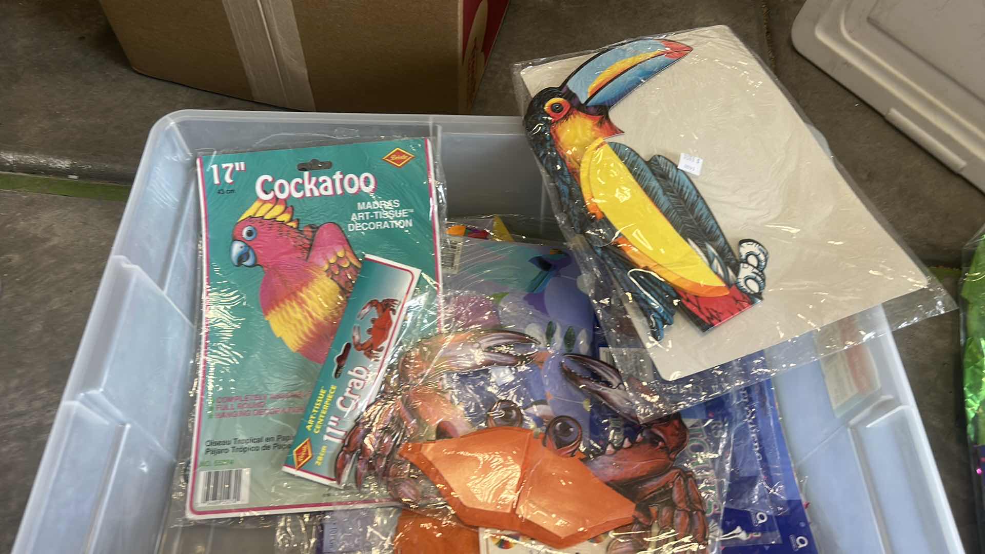 Photo 1 of BOX FULL OF HOLIDAY DECOR