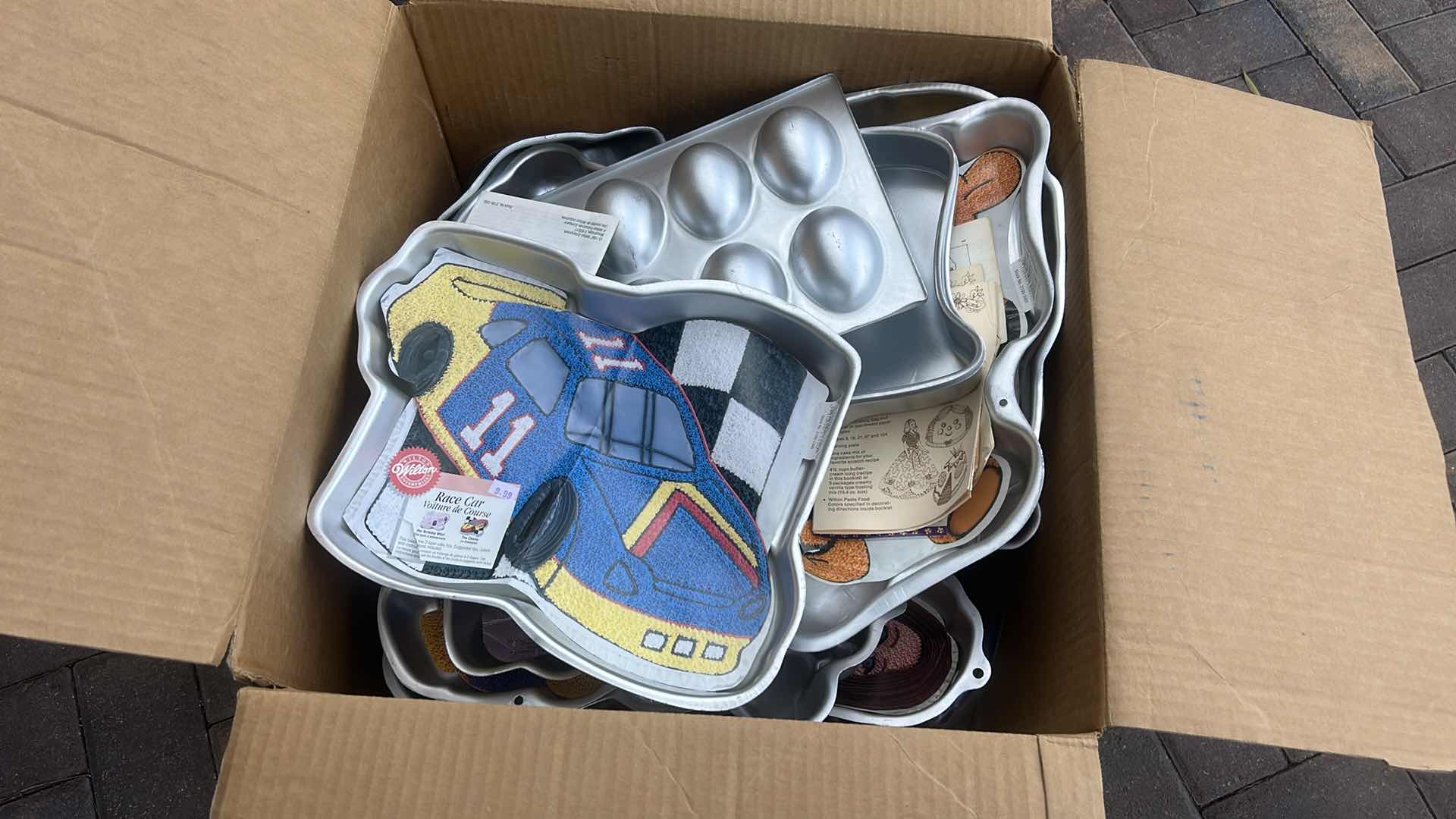 Photo 1 of LARGE BOX OF CAKE MOLDS