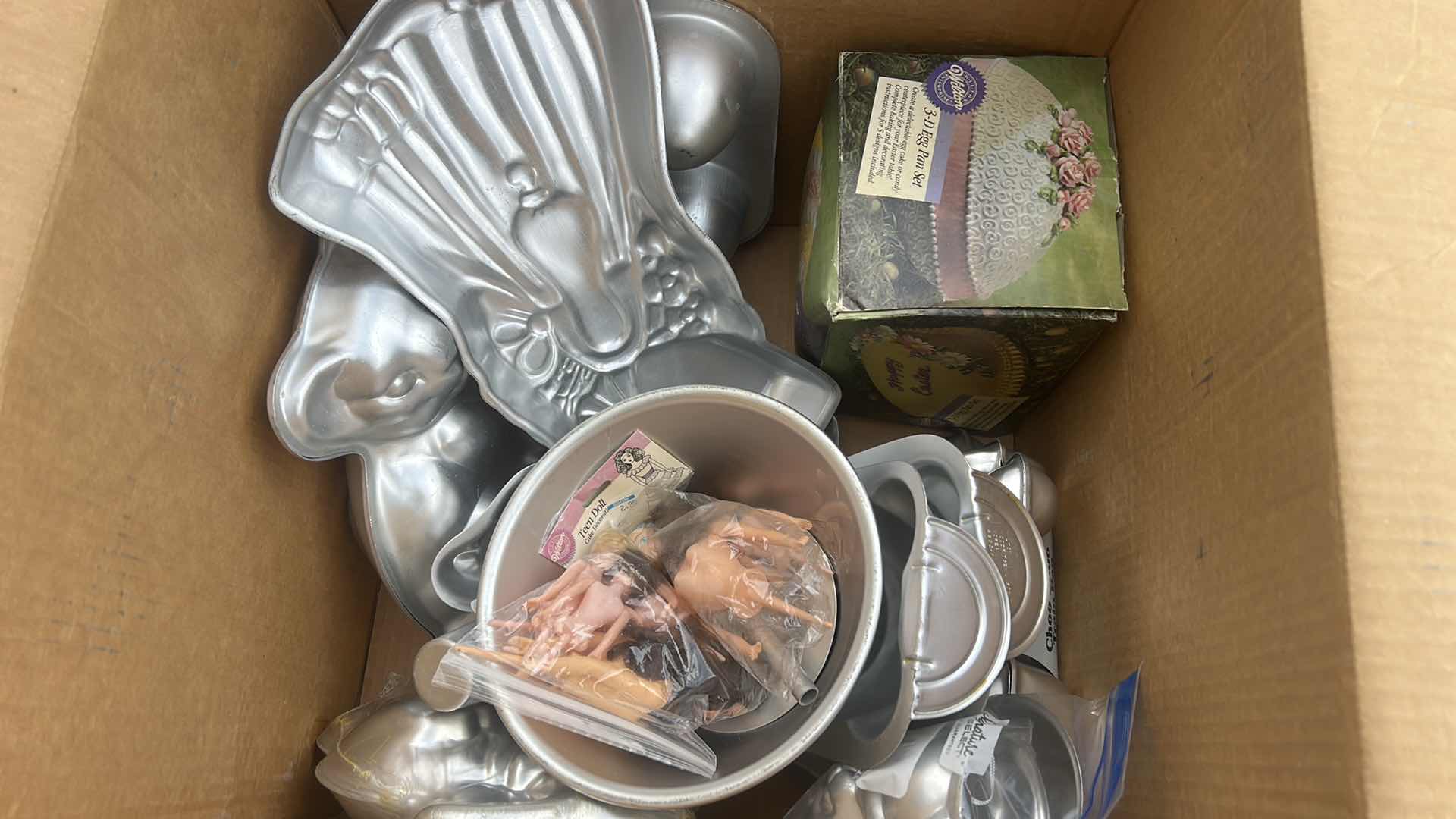 Photo 1 of LARGE BOX OF CAKE MOLDS