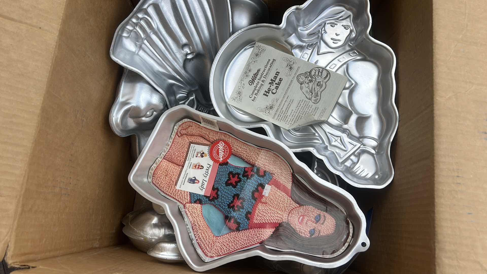 Photo 1 of LARGE BOX OF CAKE MOLDS