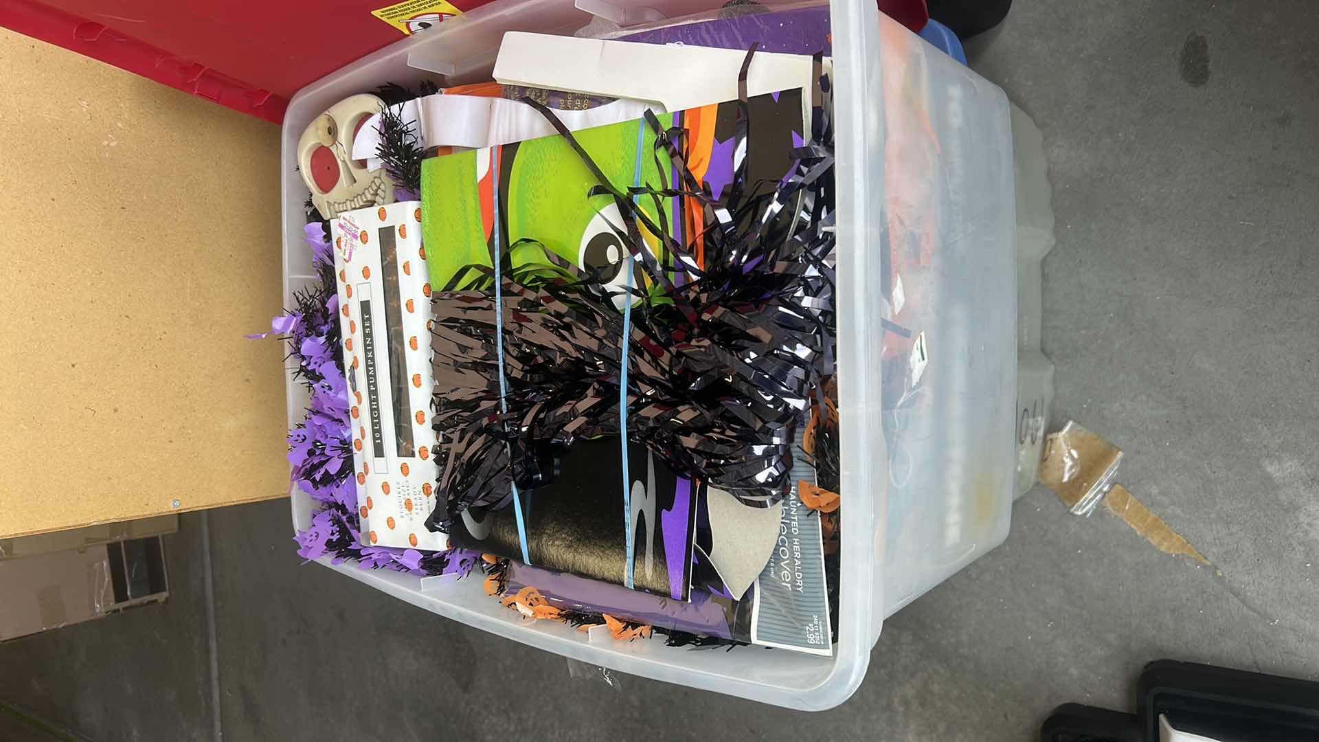 Photo 1 of BOX OF HOLIDAY DECOR