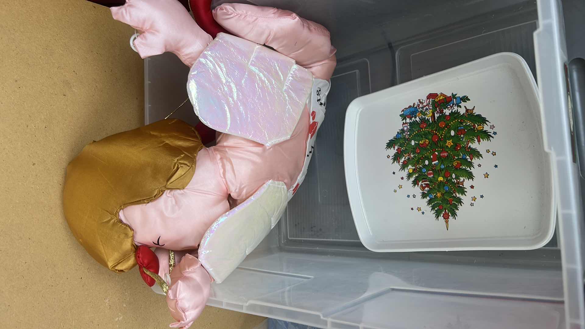 Photo 1 of BOX OF HOLIDAY DECOR