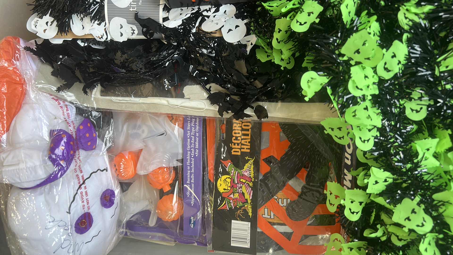 Photo 1 of BOX OF HOLIDAY DECOR