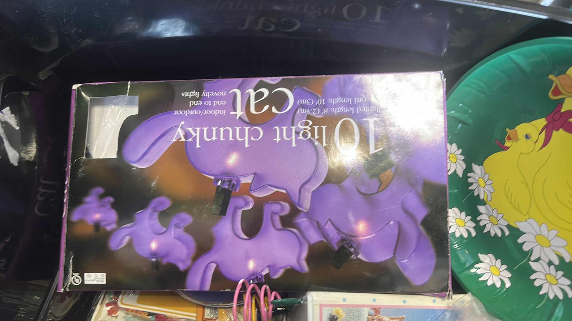 Photo 1 of BOX OF HOLIDAY DECOR