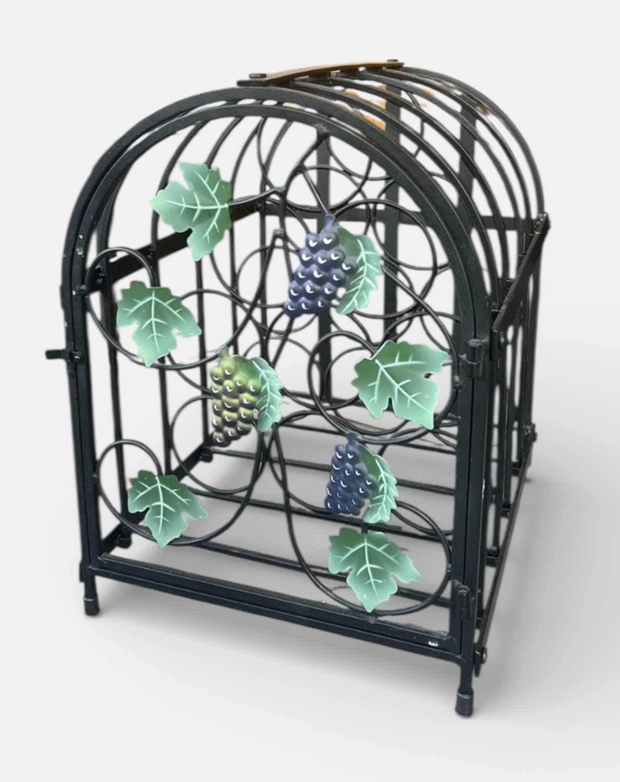 Photo 1 of METAL WINE RACK 12” x 15” x H16”