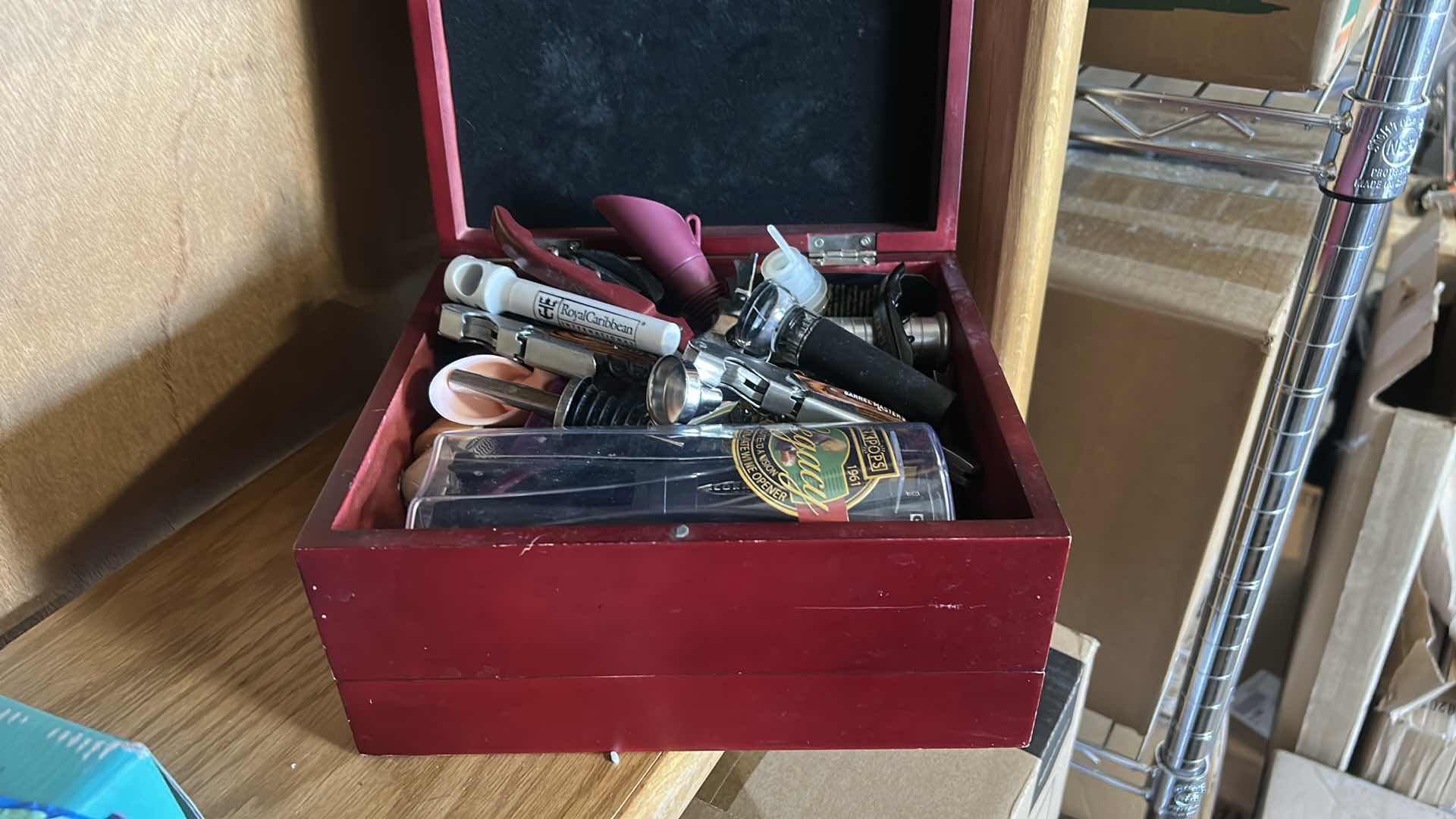 Photo 1 of BOX FULL OF BOTTLE OPENERS