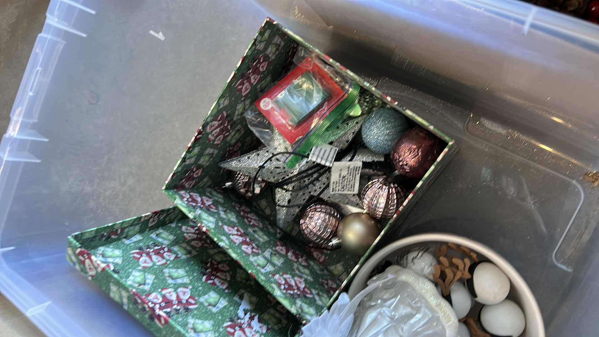 Photo 1 of 2 BOXES OF HOLIDAY DECORATIONS