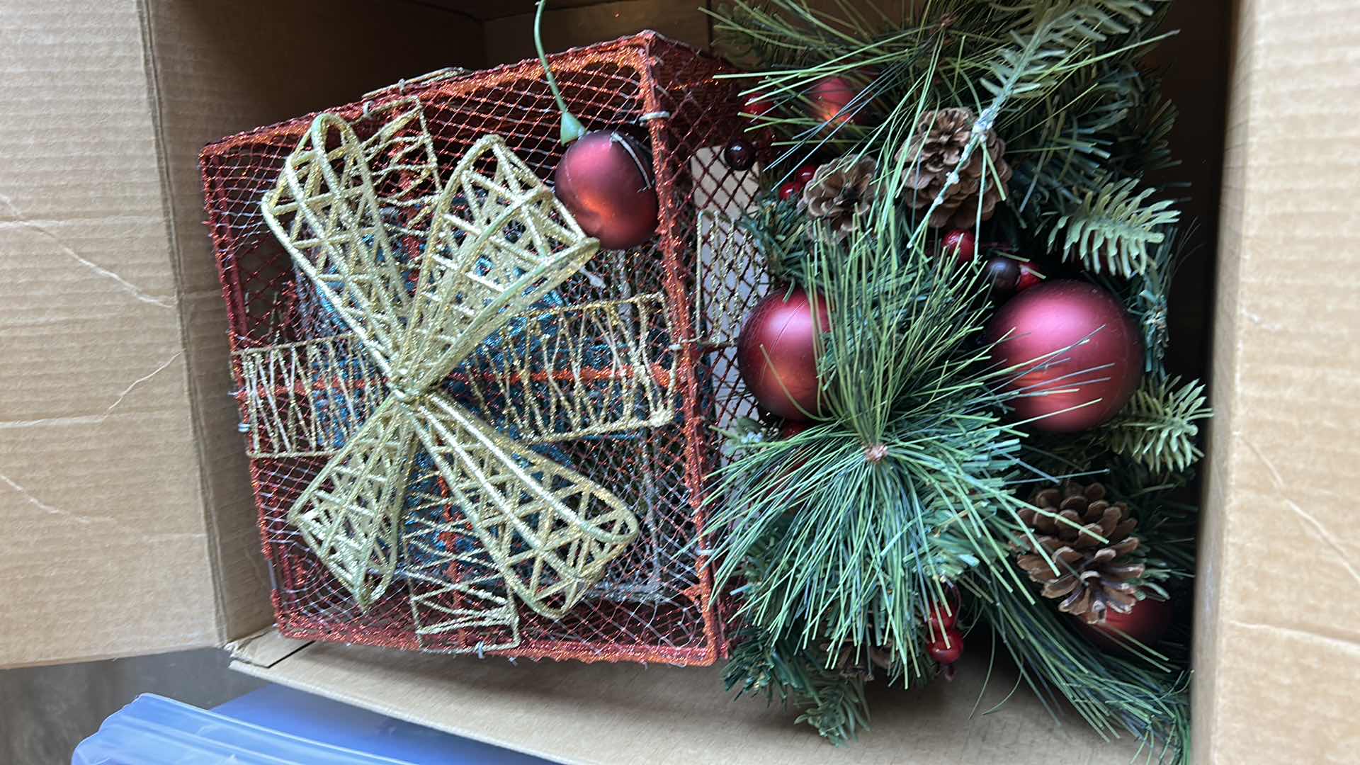 Photo 1 of 2 BOXES OF HOLIDAY DECORATIONS