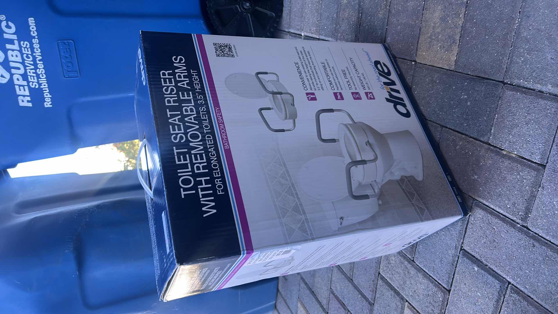 Photo 1 of NEW TOILET SEAT RISER
WITH REMOVABLE ARMS