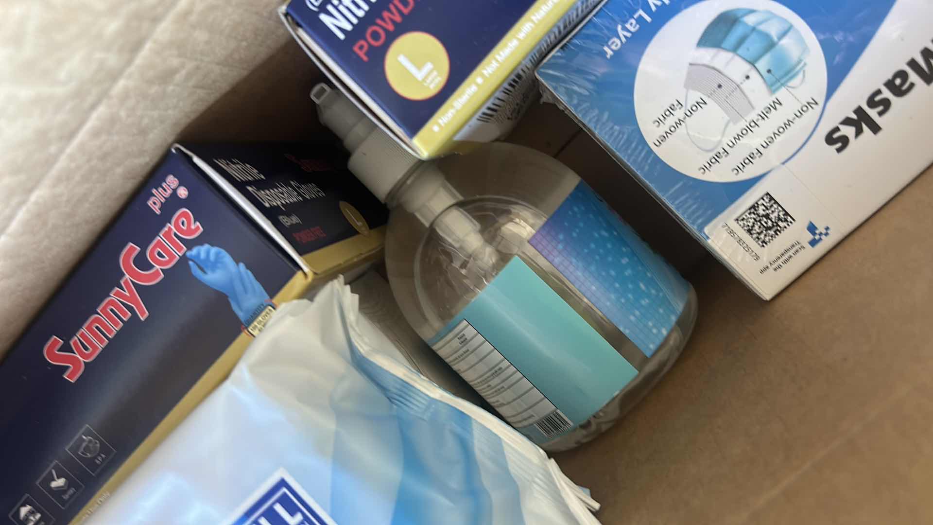 Photo 1 of 2 BOXES MEDICAL SUPPLIES