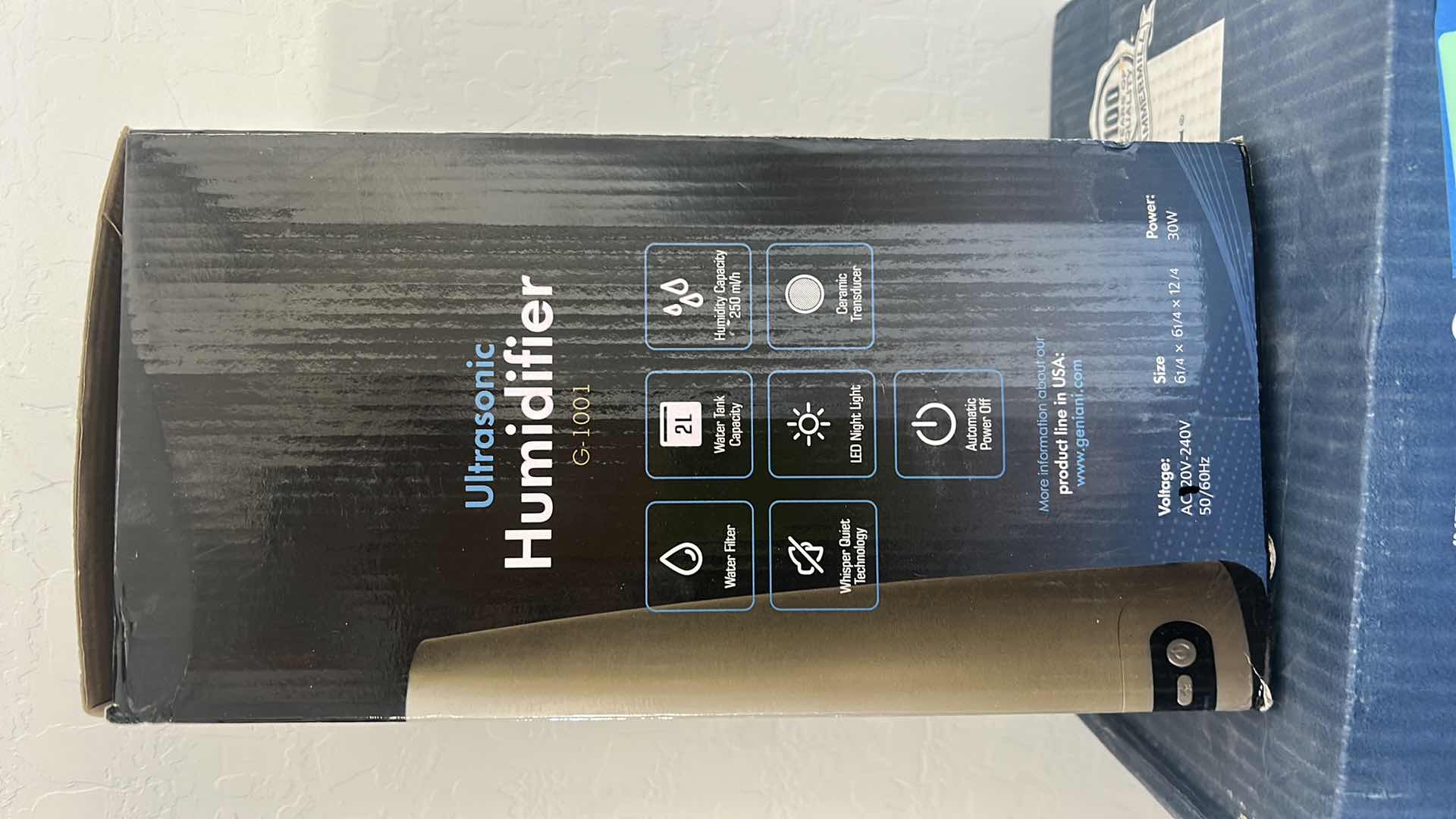Photo 1 of NEW ULTRASONIC HUMIDIFIER