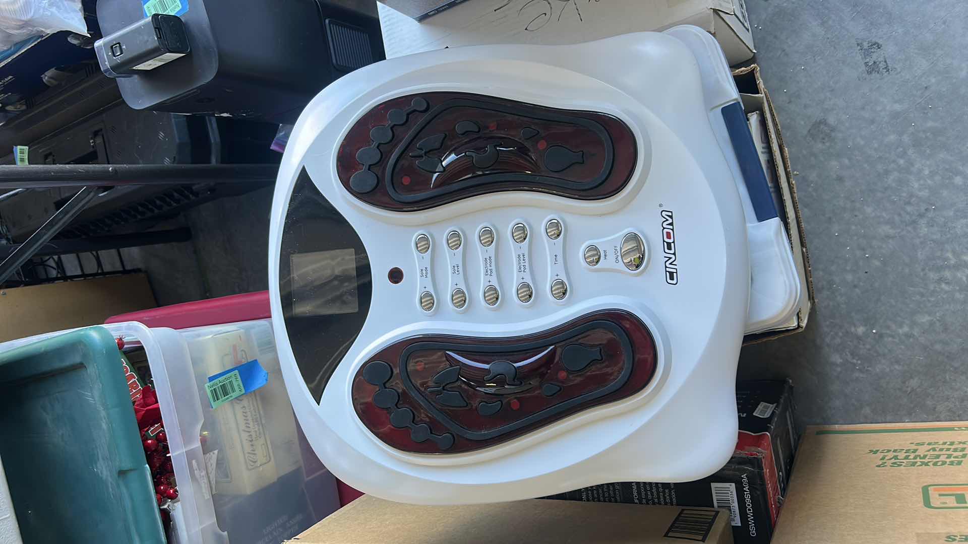 Photo 1 of CRELIVER FOOT CIRCULATION PLUS EMS & TENS NERVE MUSCLE MASSAGER.