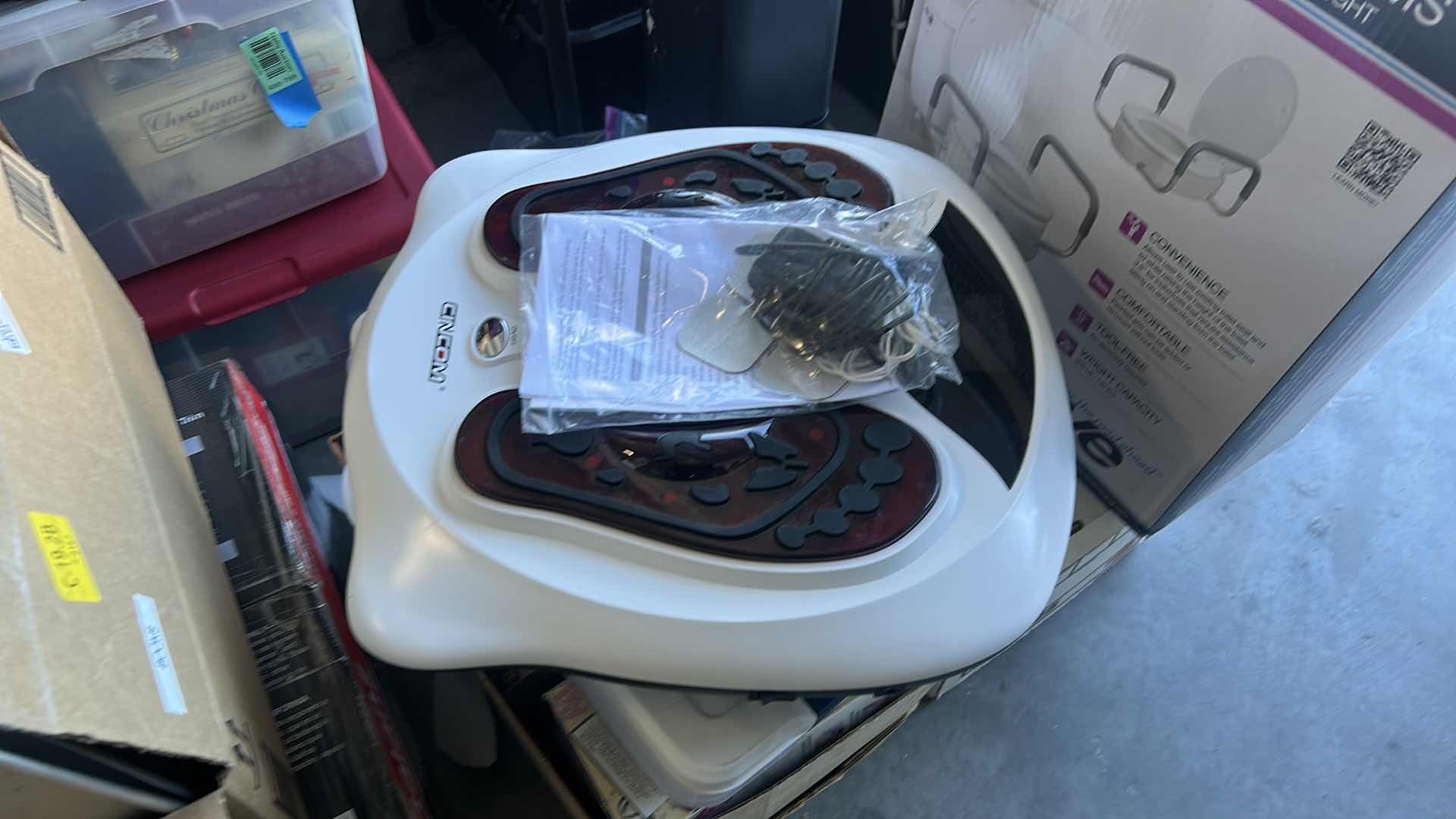 Photo 1 of CRELIVER FOOT CIRCULATION PLUS EMS & TENS NERVE MUSCLE MASSAGER.