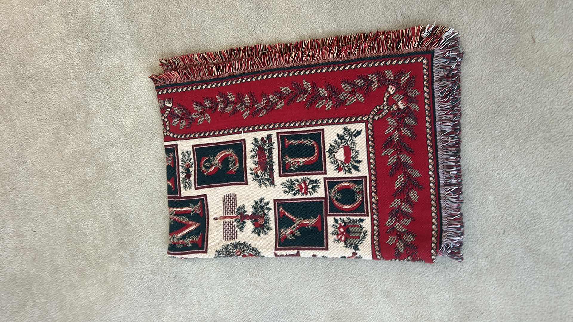 Photo 1 of CHRISTMAS THROW BLANKET