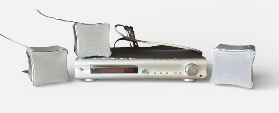 Photo 1 of SONY COMPACT STEREO SYSTEM WITH MAIN UNIT AND MATCHING SPEAKERS. I