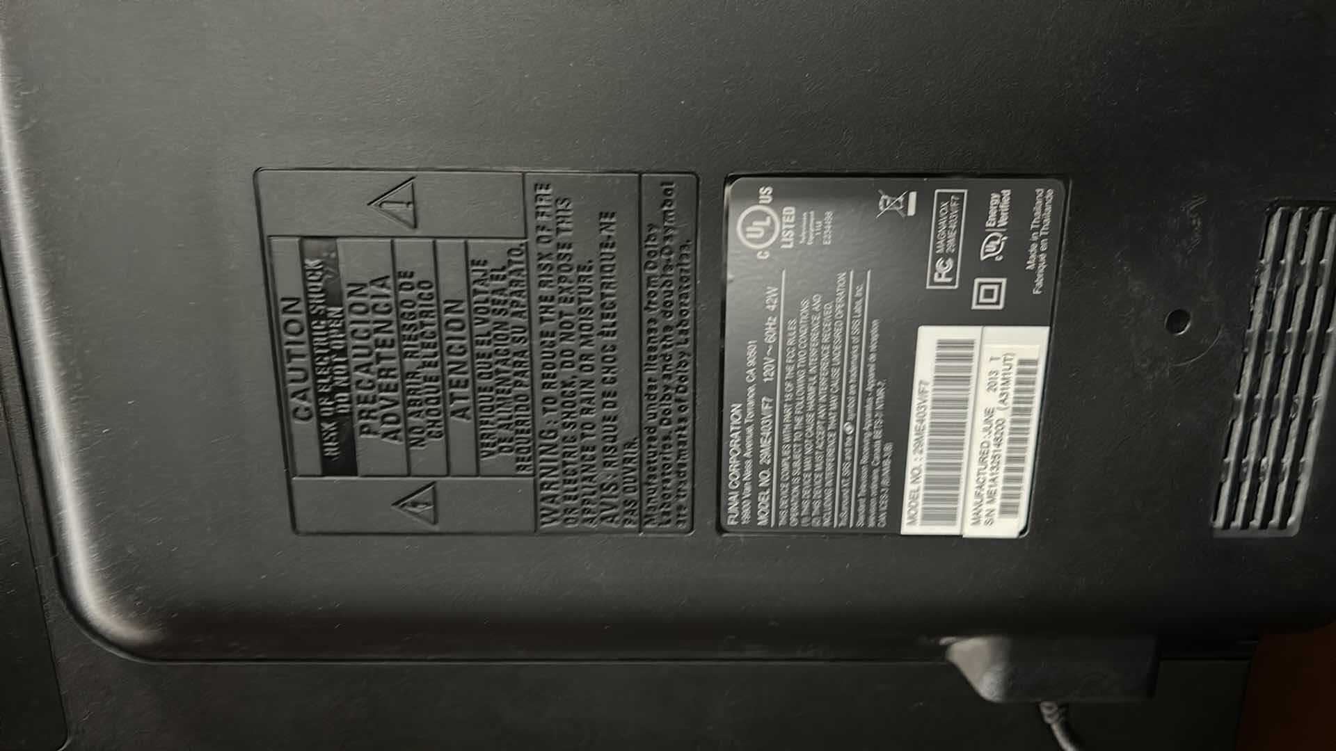 Photo 1 of 28” MAGNAVOX TELEVISION