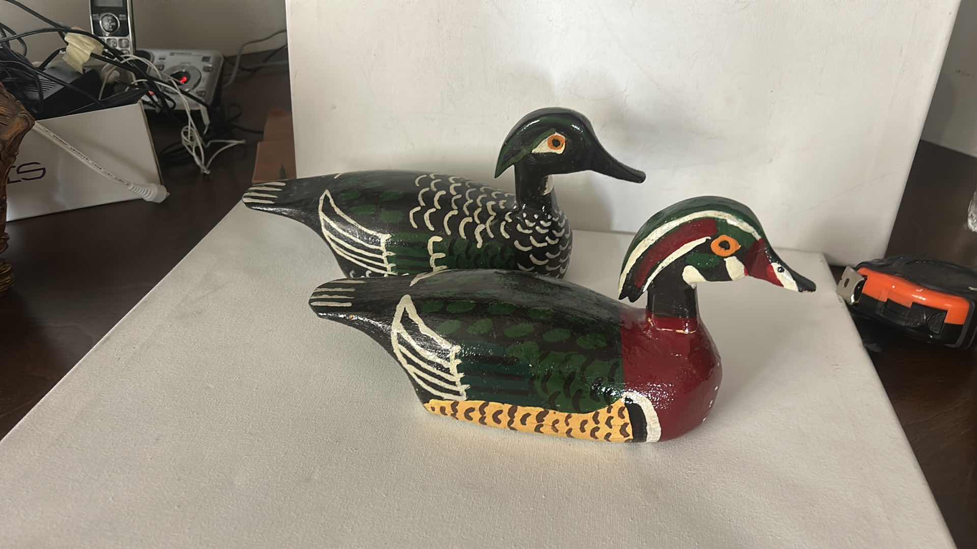 Photo 1 of 2 WOODEN DUCK DECOYS. H11”